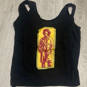 Graphic tank top